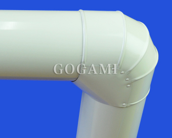 ショート(９０°)エルボカバー＋メタルジャケット