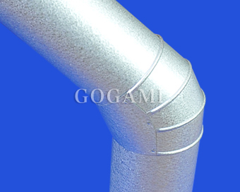 ４５°エルボカバー＋メタルジャケット